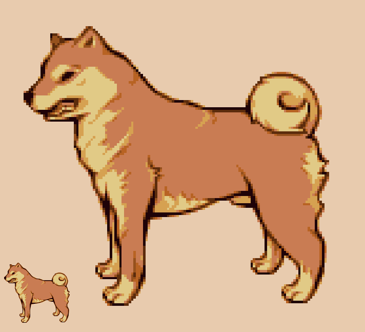 Shiba Inu par Panda