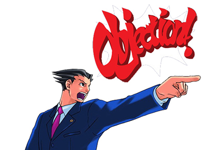 Phoenix Wright en pleine action !