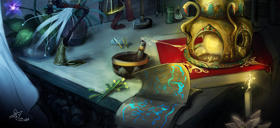 table of the Alchemist by yanzi-5