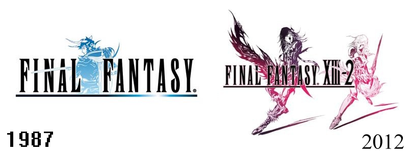 Final Fantasy avant/après. Même en sortant de 25 ans d'hypersommeil, on reconnait un Final Fantasy rien qu'au titre.