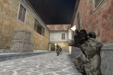 Counter-Strike (Valve) - L'omniprésente caisse en bois fait son inévitable apparition dans Counter Strike.